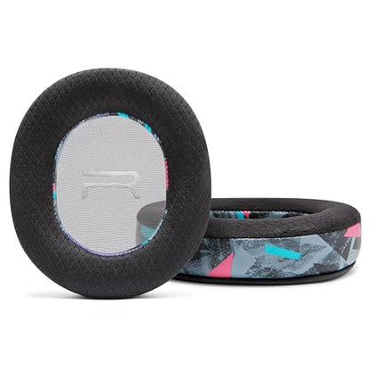 WC Freeze Rig 600/700/800/900 - Cooling Gel Earpads for RIG 600 Pro, RIG 700 HX, RIG 800 Pro, RIG 900 Max by Wicked Cushions - Boost Comfort, Thickness, & Sound Isolation for Epic Gaming | 90's Black - color: 90's Black