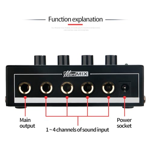 Headphone Amplifier, HA400 4-Channel Metal Stereo Audio Amplifier, Mini Earphone Splitter W/DC 12V Power Adapter, for Sound Mixer PC Guitar Studio Stage (White) - style: HA400 White