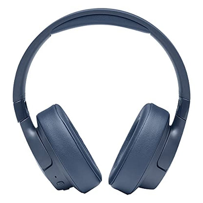 JBL Tune 760NC - Lightweight, Foldable Over-Ear Wireless Headphones with Active Noise Cancellation - Blue (Renewed) - color: Blue