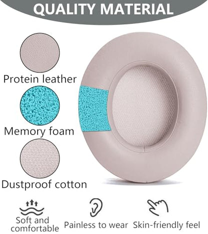 Replacement Ear Pads Compatible with Beats Studio3 Wireless Pink - color: Pink