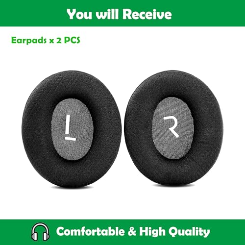 BT BH010 Headphone Earpads Replacement Compatible with Boltune BT-BH010 Headphone Ear Cushions with Breathable Fabric and Memory Foam