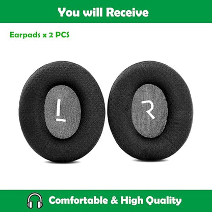 BT BH010 Headphone Earpads Replacement Compatible with Boltune BT-BH010 Headphone Ear Cushions with Breathable Fabric and Memory Foam