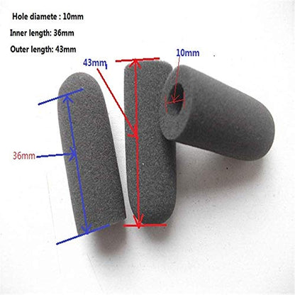 Microphone Cover Compatible with David Clark Aviation Microphone Windscreens DC Mic Covers Protector for M-4 M-7 Headsets Microphone(Pack fo 10)