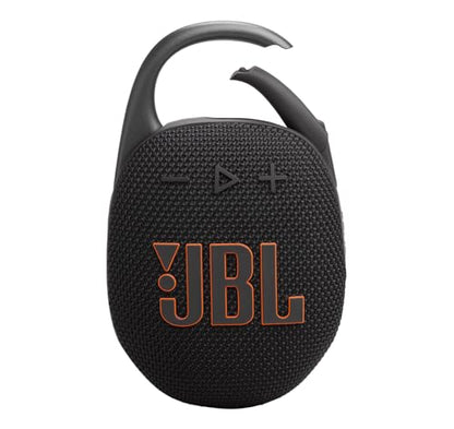 JBL Clip 5 Bluetooth Speaker and divvi! Protective Case - Black - color: Black