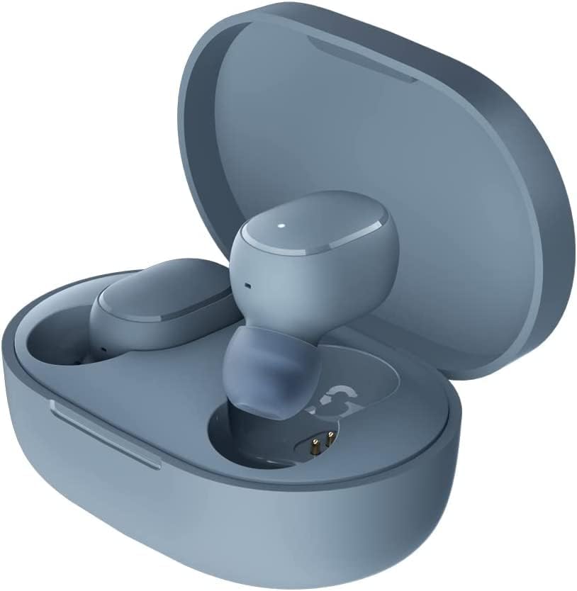 Xiaomi Redmi Buds Essential Wireless Earbuds, Bluetooth 5.2 Low Latency Gaming Headphones Stereo Earphones in Ear Touch Control Headset with Mic Deep Bass for Sport, Gaming and Running, Blue