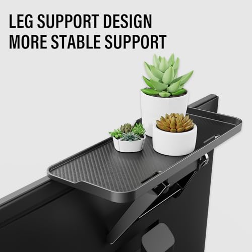 CABTE Adjustable Steel TV Top Shelf, Floating TV Stand, Universal Monitor Shelf for Soundbar, Game Console, Cable Box, Router Shelves (11.8 x 4.9 inch) - style: 11.8 x 4.9 inch