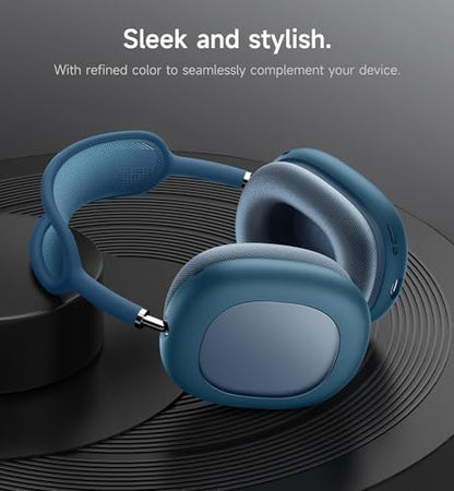 SURITCH for Apple AirPods Max Case Cover, TPU Anti-Scratch Ear Cups Cover, Rugged Shockproof Accessories Protective Cover for AirPods Max - Navy - color: Navy