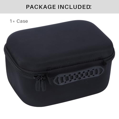 Storage Case Compatible with Walker's Razor Slim Shooting Hearing Protection Electronic Earmuffs - color: Black