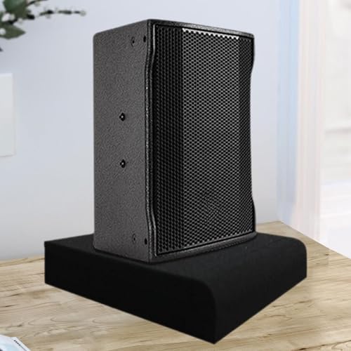 Studio Monitor Isolation Pad Sound Insulation,Fits Most Stands,Prevents Vibrations Acoustic Speaker Isolation Pad for Floor, L - size: L