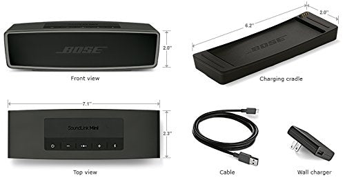 Bose 725192-1310 SoundLink Mini Bluetooth Speaker II (Pearl) - color: Pearl