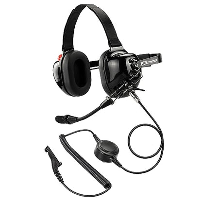 Arrowmax AHDH0032-BK-M9 Noise Cancelling Headset Compatible with Motorola APX6000 APX7000 APX8000 XPR6350 XPR6550 XPR7550 XPR7350e XPR7550e XPR7580e APX 6000 7000 8000 XPR 6550 7550 7550e Radio - size: Black Color
