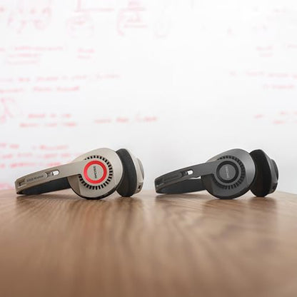 Koss KPH30 Wireless Bluetooth Retro Style On-Ear Headphones, Stealth Grey | 20+ Hour Battery Life, USB-C Charging, Microphone - color: Stealth Grey