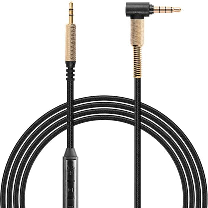 Studio3 Audio Cable Replacement for Beats Solo3 Solo4 Solo PRO Marshall Major3 Major4 Headsets, in-line Mic Volume Control Headphone Cord 3.5mm 4.9ft - size: 4.9ft w/mic