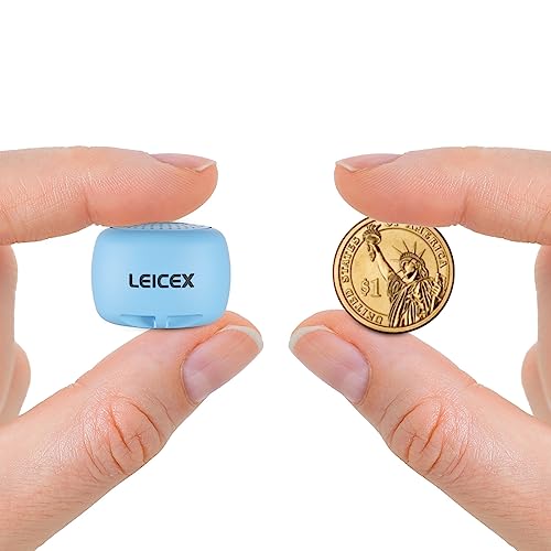 LEICEX Travel Bluetooth Speaker, Tiny Small Speakers Bluetooth Wireless Pillow Perfect for Travel Outdoor Sound (Blue) - color: Tiny-Blue