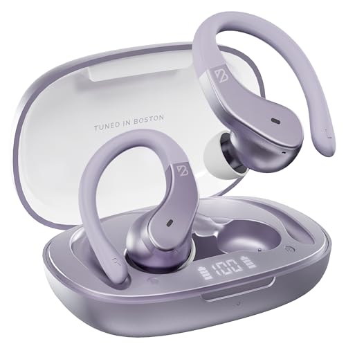 Back Bay Audio Runner Wireless Earbuds for Running, Wrap Around Earbuds - color: Lavender