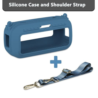 JCHPINE Silicone Cover Case for Bose SoundLink Max Portable Speaker - color: Blue Case