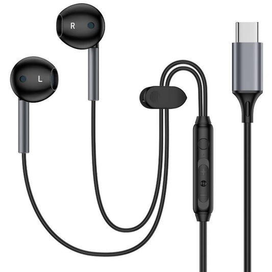 Type C Earbuds Wired Headphones for iPhone 16e 17/16 Pro Max/16 Pro/16 Plus/16/15,USB C Earphones Noise Canceling Earbuds with Mic & Remote for Samsung Galaxy S25 Ultra S24 FE S23 A17 A16 A36,Pixel 10 - color: 1Pack Black
