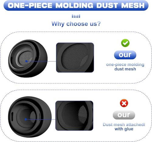 Premium Memory Foam Tips for AirPods Pro 1st&2nd Gen. No Silicone Eartips Pain. Anti-Slip Eartips. Fit in The Charging Case, 3 Pairs (Small) - size: Small
