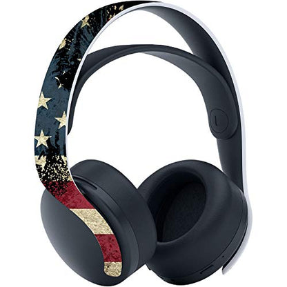 PlayVital US Flag The Stars & Stripes Full Set Skin Decal for ps5 Console Digital Edition, Sticker Vinyl Decal for ps5 Controller & Charging Station & Headset & Media Remote - color: US Flag The Stars & Stripes