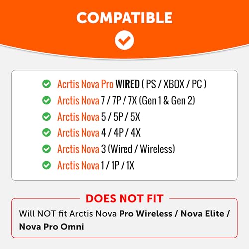 WC Freeze Arctis Nova - Cooling Gel Earpads for Arctis Nova Pro Wired, 7, 5 | Made by Wicked Cushions | Also fits Nova 4, 3, 1 (Does Not Fit Nova Pro Wireless). Fabric, Cooling Gel | Navy Tiger - color: Navy Tiger