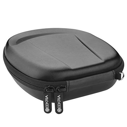 Geekria Shield Headphones Case Compatible with JBL Tune 680NC, Tune 510BT, Live 400BT, AKG Y50BT Case, Replacement Protective Hard Shell Travel Carrying Bag with Cable Storage (Black)