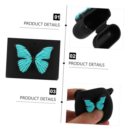 STOBOK 2pcs Earphone Case Charging Slot Silicone Cover Buckle for Easy Attachment
