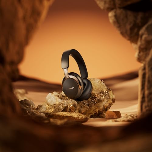 Bose QuietComfort Ultra Bluetooth Headphones (2nd Gen), Wireless Headphones with Spatial Audio, Over Ear Noise Cancelling with Mic, Up to 30 Hours of Play time, Desert Gold - Limited Edition Color - color: Desert Gold