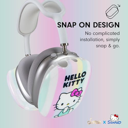 Sonix x Sanrio Protective Case for AirPods Max 2 & 1 | Headphones Cover | Hello Kitty Grid - color: Hello Kitty Grid