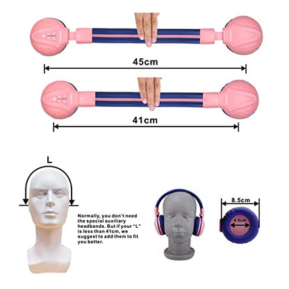 SIMOLIO Wireless Kids Headphones, Foldable Stero Wireless Headset with Mic and 3- Level Volume Limited, 30H Playtime, 3.5mm Cord & Share Port, Travel Case, Bluetooth 6.0 for School Game iPad Tablet | Foldable Stero Headsets with Mic , 30H Playtime, 3.5mm