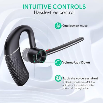 Yealink BH71 Pro 무선 블루투스 헤드셋 동글 포함