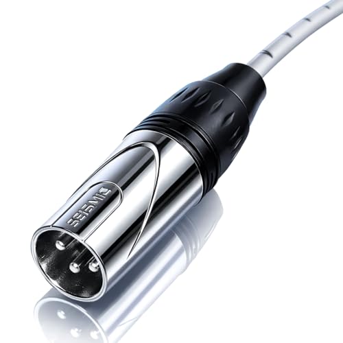 Seismic Audio SARLX-6x6 6-Channel XLR Snake Cable, 6 ft, 6X Female to 6X Male, Color Coded & Numbered, Shielded 22 AWG Copper