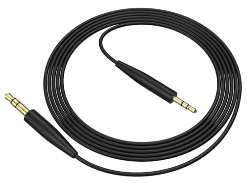 Replacement Audio Cable 3.5mm to 2.5mm for Bose Headphones | Compatible with Bose 700 QC45 QC35II QC35 QC25, SoundTrue Soundlink OE2, Aux Cord Wire, No Mic