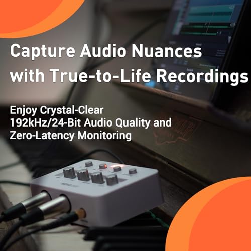 ESI Neva Duo | Professional 24-bit/192kHz 2x2 USB Audio Interface for PC and Mac, Dual XLR, Podcasting, and Streaming, Perfect for Guitarists and Vocalists, Music Production Software Included