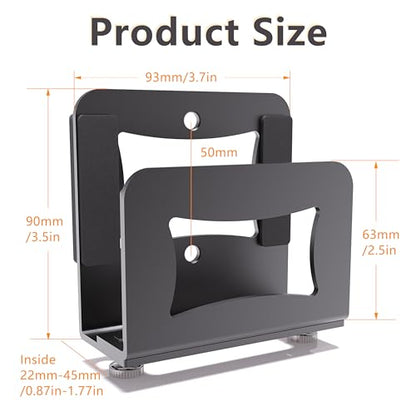 Yuleimy Adjustable Small Device Wall Mount, Compatible with Apple TV