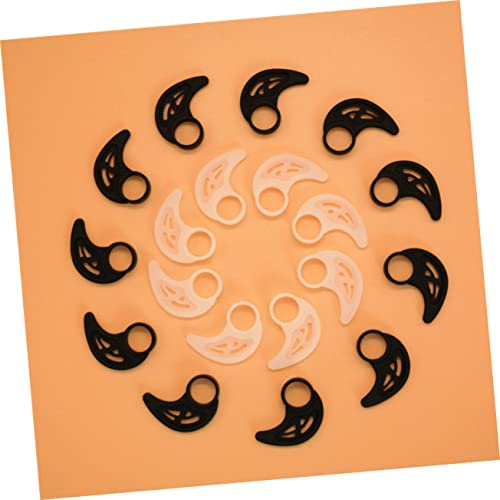 10pairs Silicone Earphone Clips Anti-Lost Ear Hooks for Sports Headphones Lightweight and Comfortable Ear Fins for Running Cycling and Fitness Activities