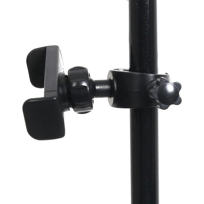 2 Pack Mic Stand Phone Holder Mount Photography Light Stand Phone Mount Holder Clamp Phone Clip for Microphone Stand Tripod Boom Arm Floor Mic Stand Selfie Stick Ring Light Camera Tripod