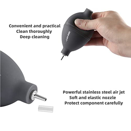 MHW-3BOMBER Air Blower Dust Blower Powder Air-Move Coffee Grinder, Camera, Keyboard, Watch Dust Cleaner Tool Coffee Cleaning Tool AB5820-OS - size: Air Blaster 1 PC