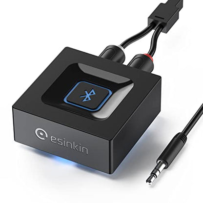 Esinkin Wireless Audio Receiver for Music Streaming Sound System Works with Smart Phones, Tablets and Car, Wireless Adapter for Speakers - size: Small