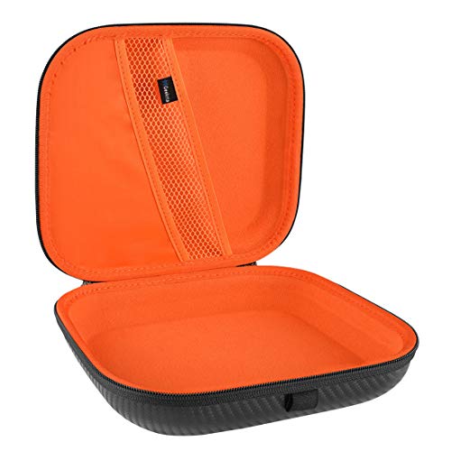 Geekria Shield Headphones Case for Lay Flat Over-Ear Headphones, Replacement Hard Shell Travel Carrying Bag, Compatible with Bose QC Ultra II, B&O Beoplay H95, Sony WH-CH520 and More (Black)