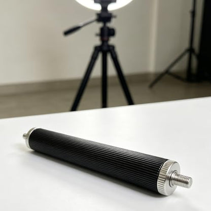 Stand Microphone Adapter 1/4 Inch Camera Mount Rod Set with Female to Female Coupler and Male Screws - color: 6cm