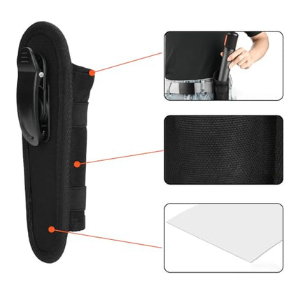 Professional Mic Protective Sleeve with Thickened Panels, Fastener Closure & Compact Build for Public Speaking Equipment Lightweight Earpiece Carrying Bag