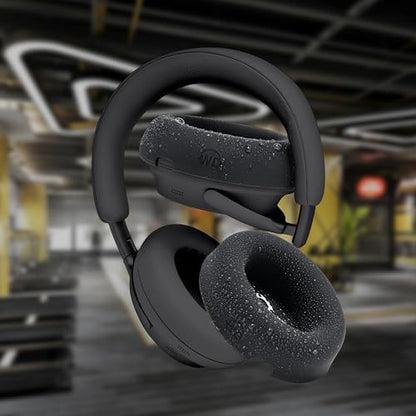 WC SweatZ QC Ultra - Patented Covers for Bose QuietComfort Ultra Gen 1 & 2 | Made by Wicked Cushions | Made with Premium Silicone, Sweatproof & Washable | Black - color: Black