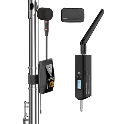 Wireless Flute Microphone System UHF Wind Music Instruments Mic - style: U-740 Flute Microphone