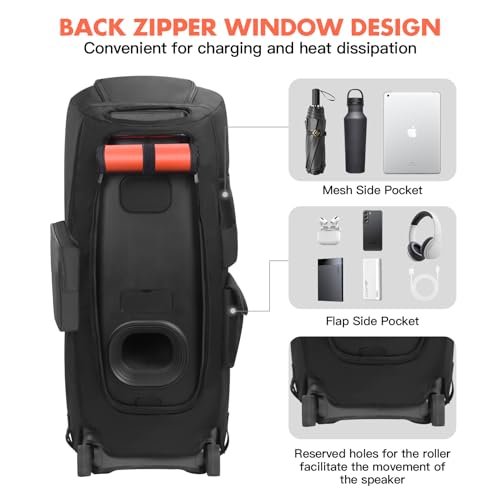 LEFOR·Z Speaker Case Compatible with JBL PartyBox Ultimate,Bottomless Cover | Portable Speaker Dust Cover Storage Bag Fits PartyBox Ultimate for Outdoor Travel,Cover Only(Without Pull Rod & Wheels) - size: Fits for JBL PartyBox Ultimate