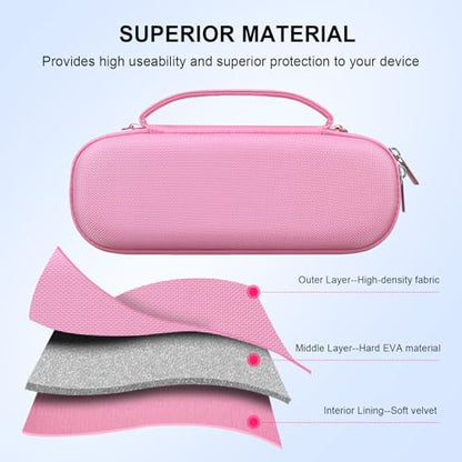 Carrying Case for Beats Pill - Portable Bluetooth Speaker/Beats Pill x Kim - color: Pink