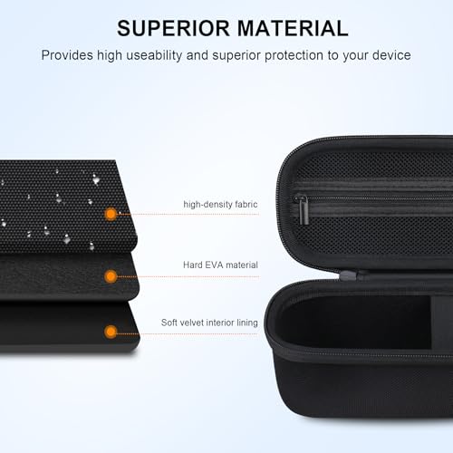 Carrying Case for Beats Pill - Portable Bluetooth Speaker/Beats Pill x Kim - color: Black