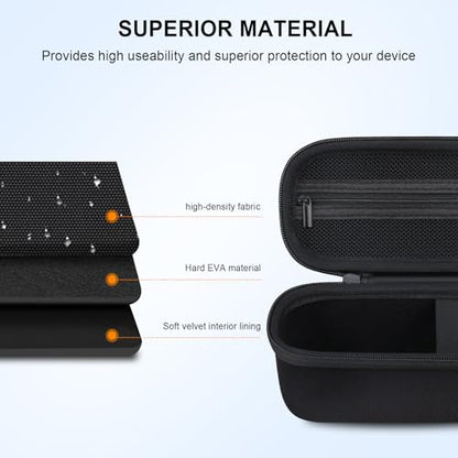 Carrying Case for Beats Pill - Portable Bluetooth Speaker/Beats Pill x Kim - color: Black