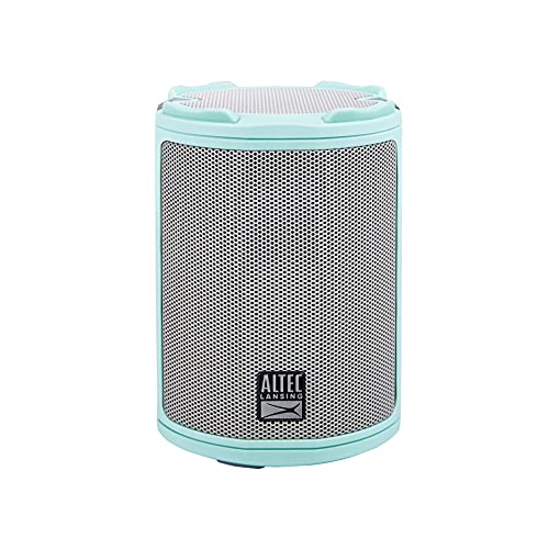 Altec Lansing - HydraMotion Wireless Bluetooth Speaker with 360 Degree Sound, Portable IP67 Waterproof for Outdoors, Shockproof, Snowproof, Everything Proof, 12 Hour Playtime (Mint Green) - color: Mint Green