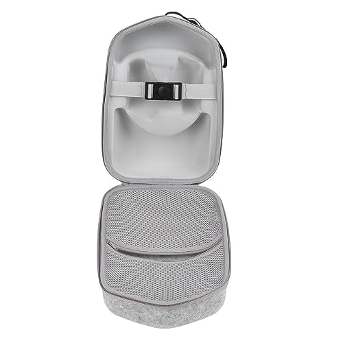VR Glasses Storage Bag Hard EVA Carrying Case for VR Gaming Glasses, Impact Proof Anti Scratch VR Headset Travel Case for Quest 2 VR Accessories 11*7.9*4.7 In VR Glasse Storage Bag