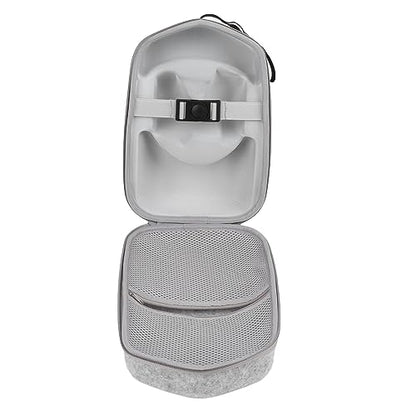 VR Glasses Storage Bag Hard EVA Carrying Case for VR Gaming Glasses, Impact Proof Anti Scratch VR Headset Travel Case for Quest 2 VR Accessories 11*7.9*4.7 In VR Glasse Storage Bag